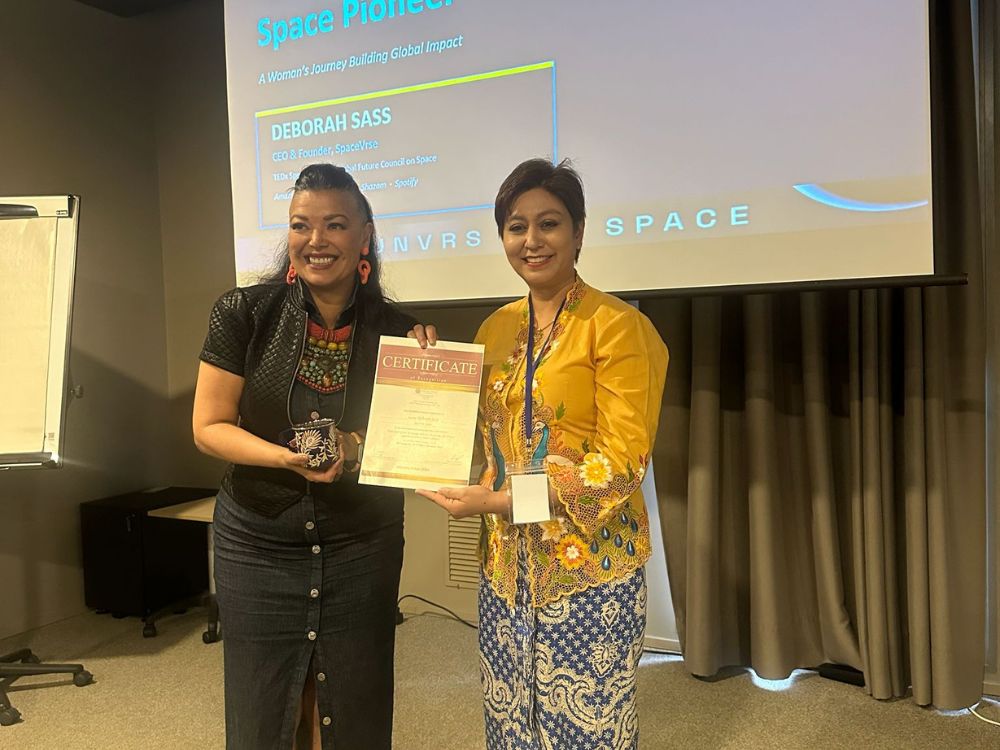 Deborah Sass SpaceVrse Keynote Speaker Women's Forum 2026 Noveltics Group 